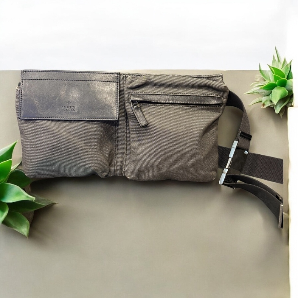 Gucci Dark Gray Belt Bag